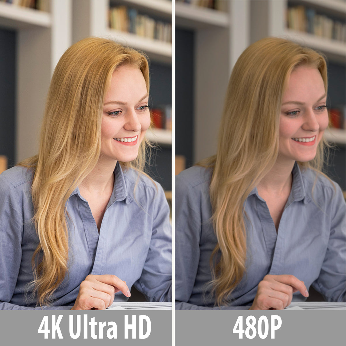 CyberTrack H6 4K video comparison