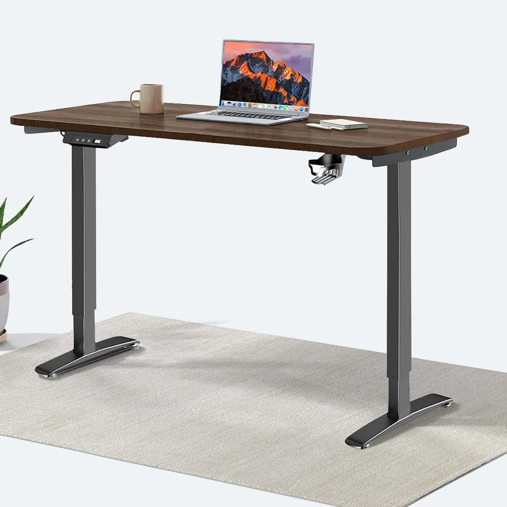 MotionGrey - Motion Ergo2 Series - Standing Desk with Tabletop Desks