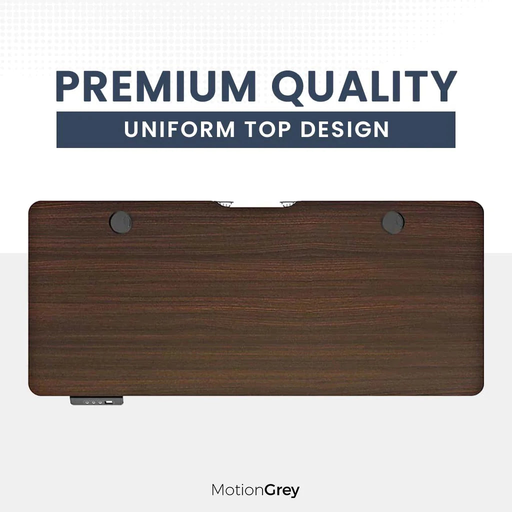 MotionGrey - Motion Ergo2 Series - Standing Desk with Tabletop Desks