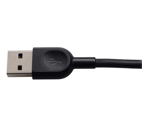 Logitech H540 black USB-A headset view 5