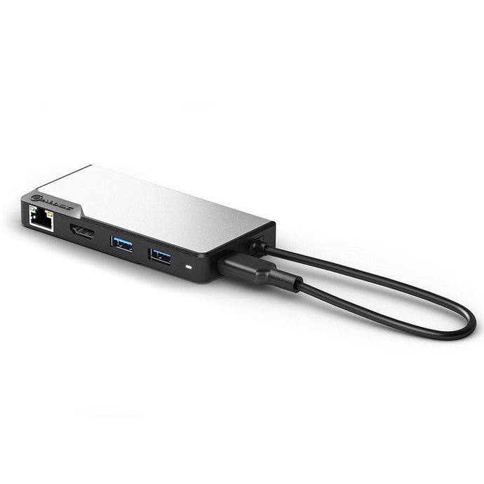ALOGIC Fusion ALPHA hub angled port view