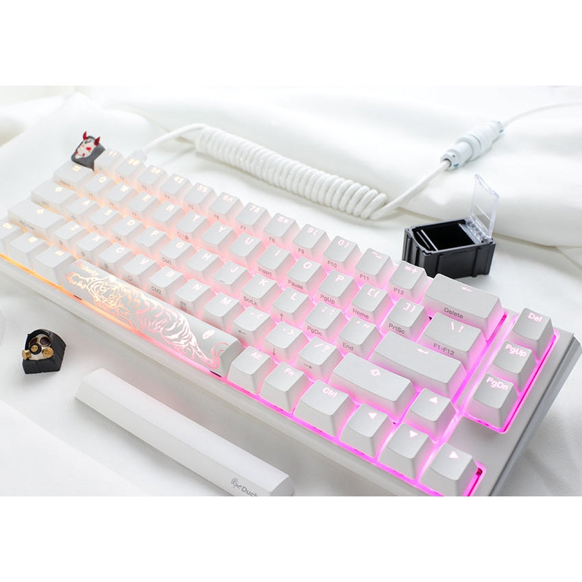 Ducky ONE 3 RGB White - SF - MX Red Keyboards