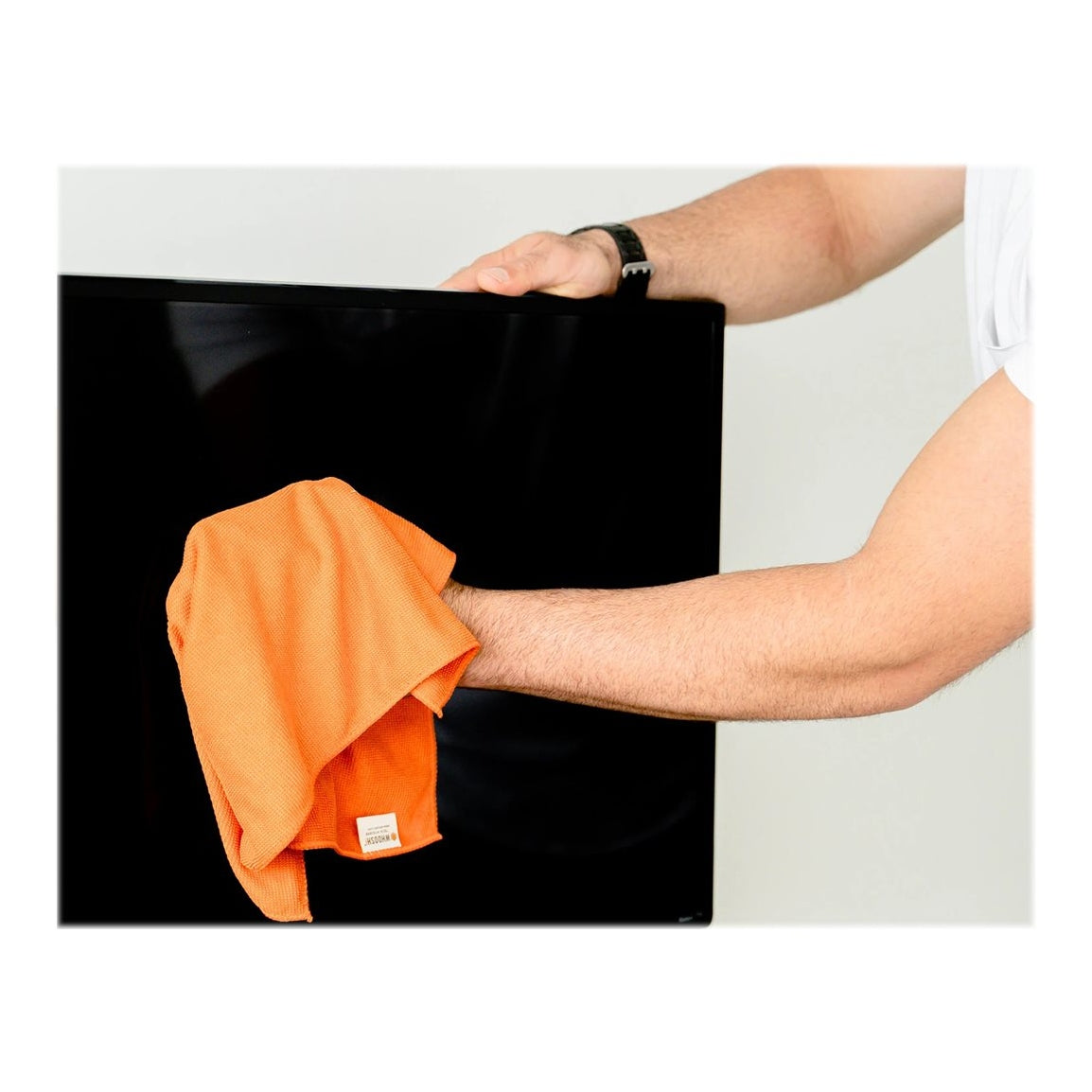 Whoosh! Antimicrobial Treated Microfiber Cloth 12 Pack XL 14in x 14in Cleaners