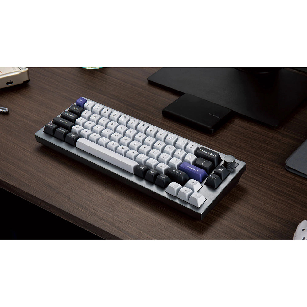 Keychron Q2 Pro Mechanical Keyboard - Aluminum RGB Hot-Swappable 60% Keyboards