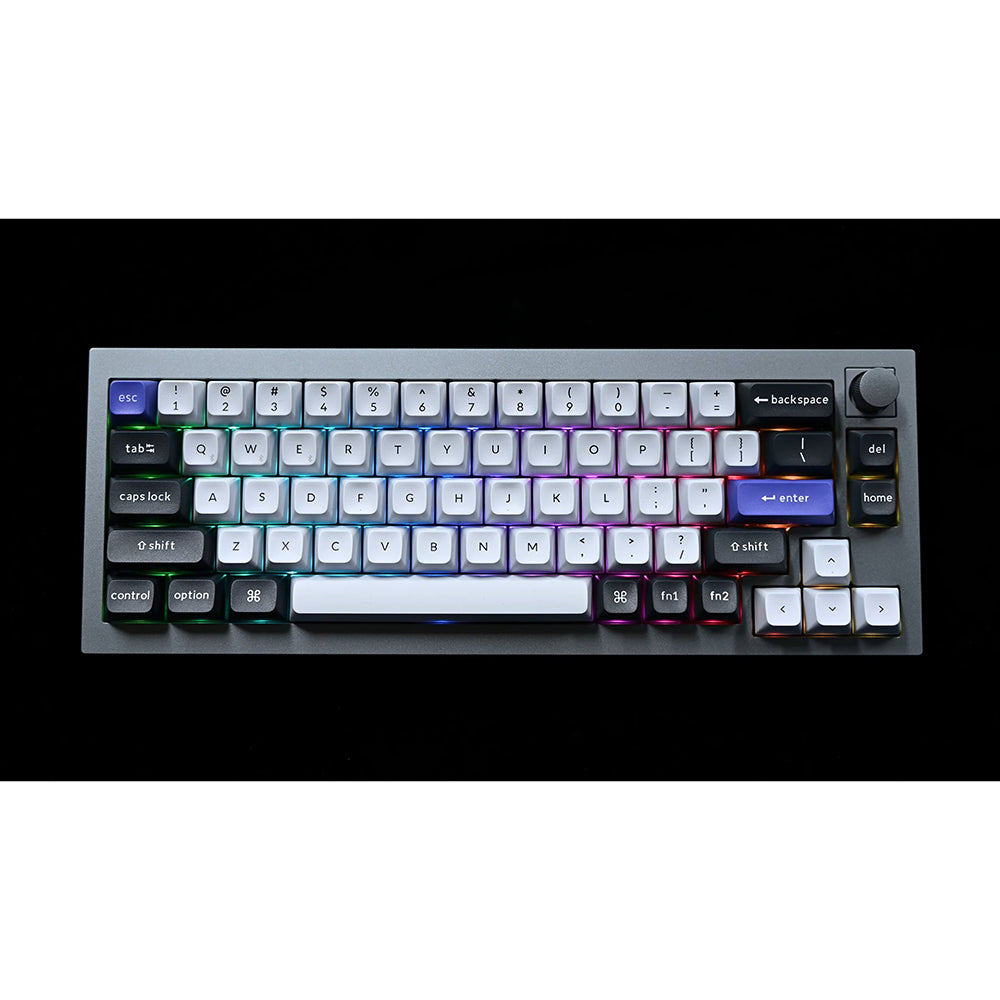Keychron Q2 Pro Mechanical Keyboard - Aluminum RGB Hot-Swappable 60% Keyboards