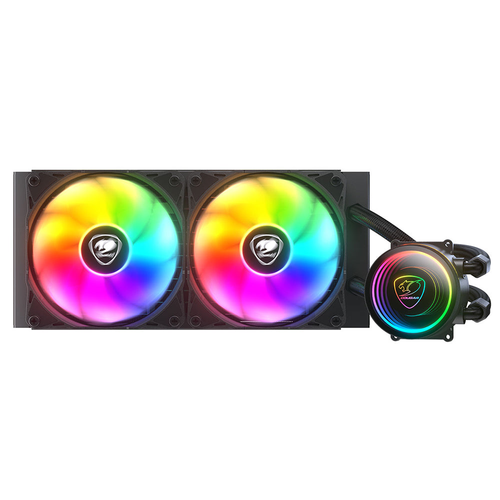 Cougar Poseidon Elite ARGB All In One Liquid Cooler PC Fans & Cooling