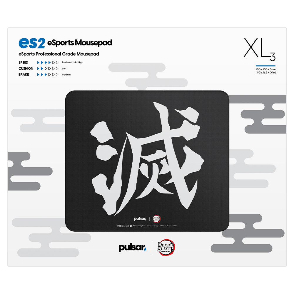 Pulsar x Demon Slayer Limited Edition - eSports Mousepad 3mm Mouse Pads