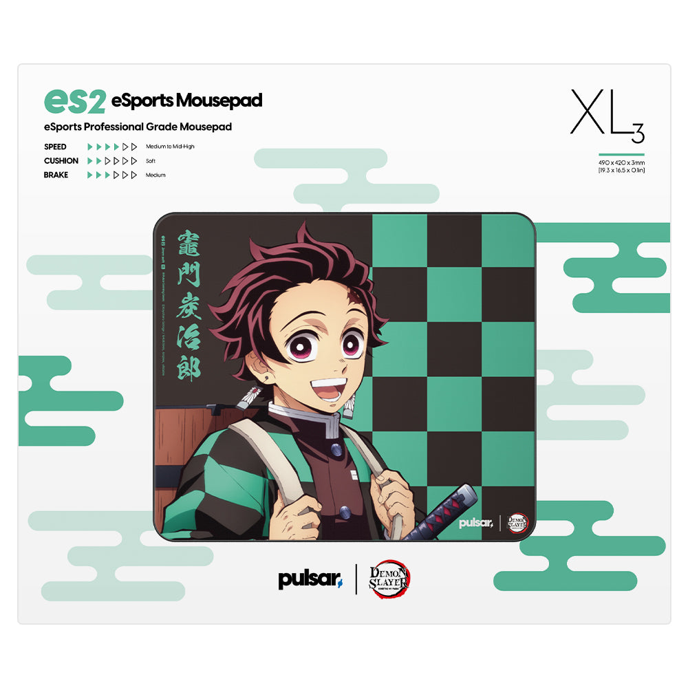 Pulsar x Demon Slayer Limited Edition - eSports Mousepad 3mm Mouse Pads