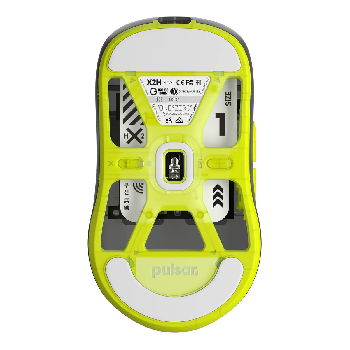 Pulsar X2H - Acid Rewind x ONEofZERO Limted Edition Mouse