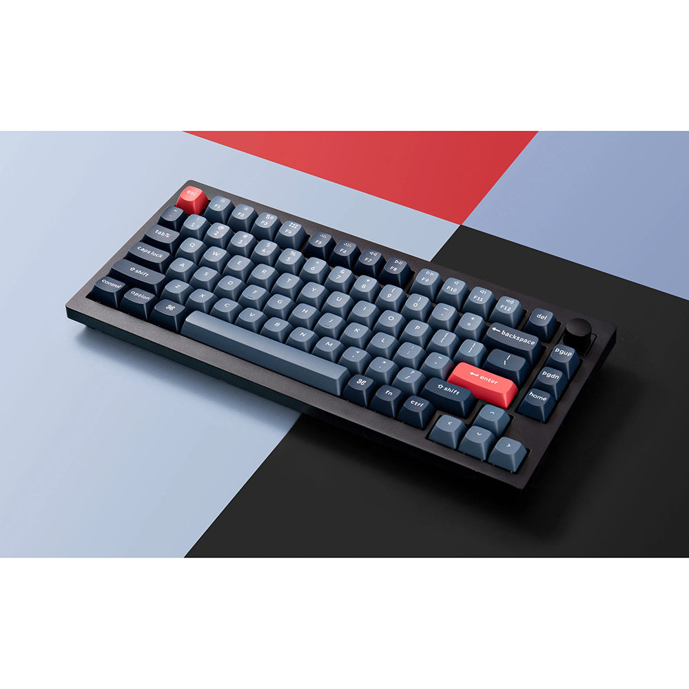 Keychron V1 Max Carbon Black Hot-Swappable Mechanical Keyboard Keyboards
