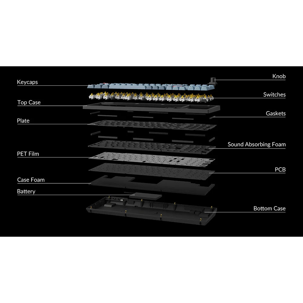 Keychron V5 Max Keyboard Carbon Black Keyboards