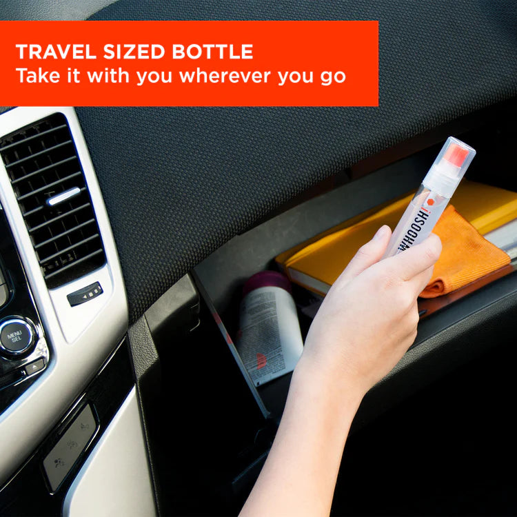 Whoosh! Screen Shine 80 ML + Mini Cloth Non-Toxic Alcohol & Ammonia Free Formula Cleaners