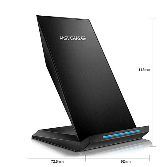 High Speed iPhone 8 Qi Wireless Charger Dual Charging Coils. by VistaShops Power Adapters & Chargers