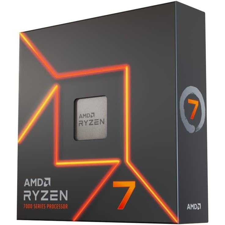 AMD CPU Ryzen 7 7700X 8 Cores 16 Threads 4.5GHz Without Cooler CPUs