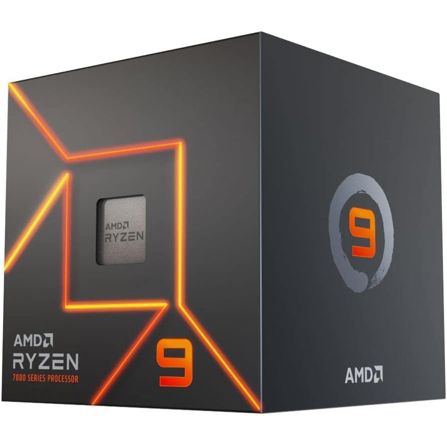 AMD CPU Ryzen 9 7900 12 Cores 24 Threads 3.7GHz with Wraith Prism Cooler CPUs
