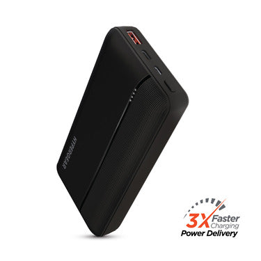 Hypergear Fast Charge Power Bank with 20W USB-C PD Charging Hub