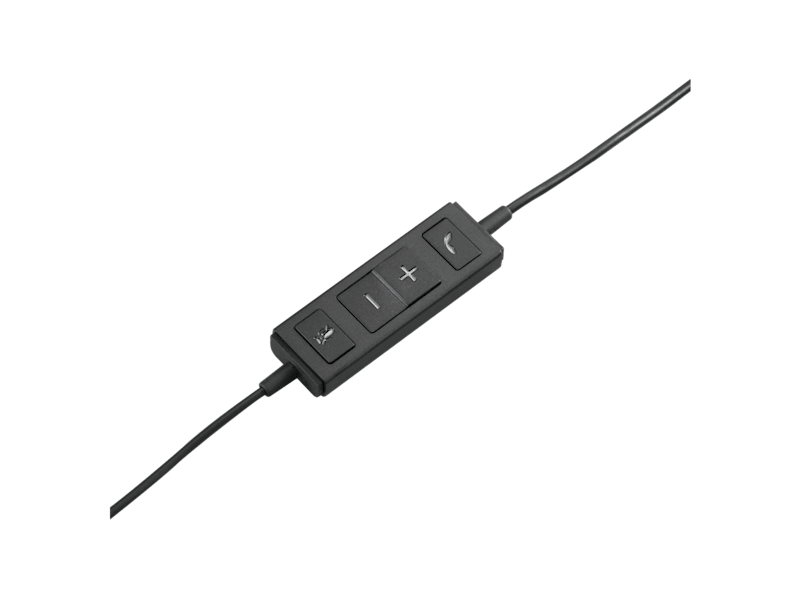 Logitech H570e UC inline controller detail