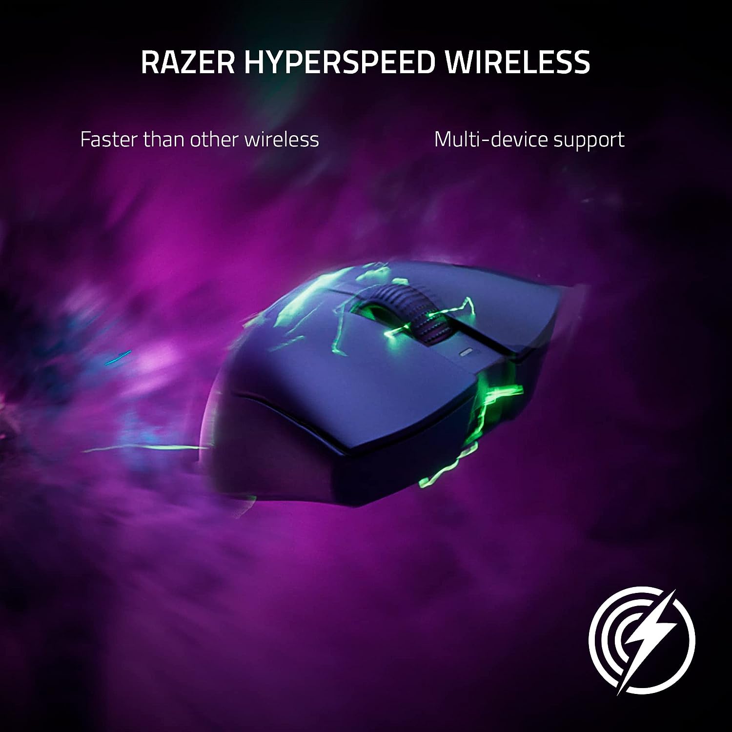 Razer Gaming Mouse Wireless DeathAdder V3 Pro Ultra-Lightweight Ergonomic Esports, Focus Pro 30000dpi Or Wired USB C Speedflex Cable Gaming Mouse