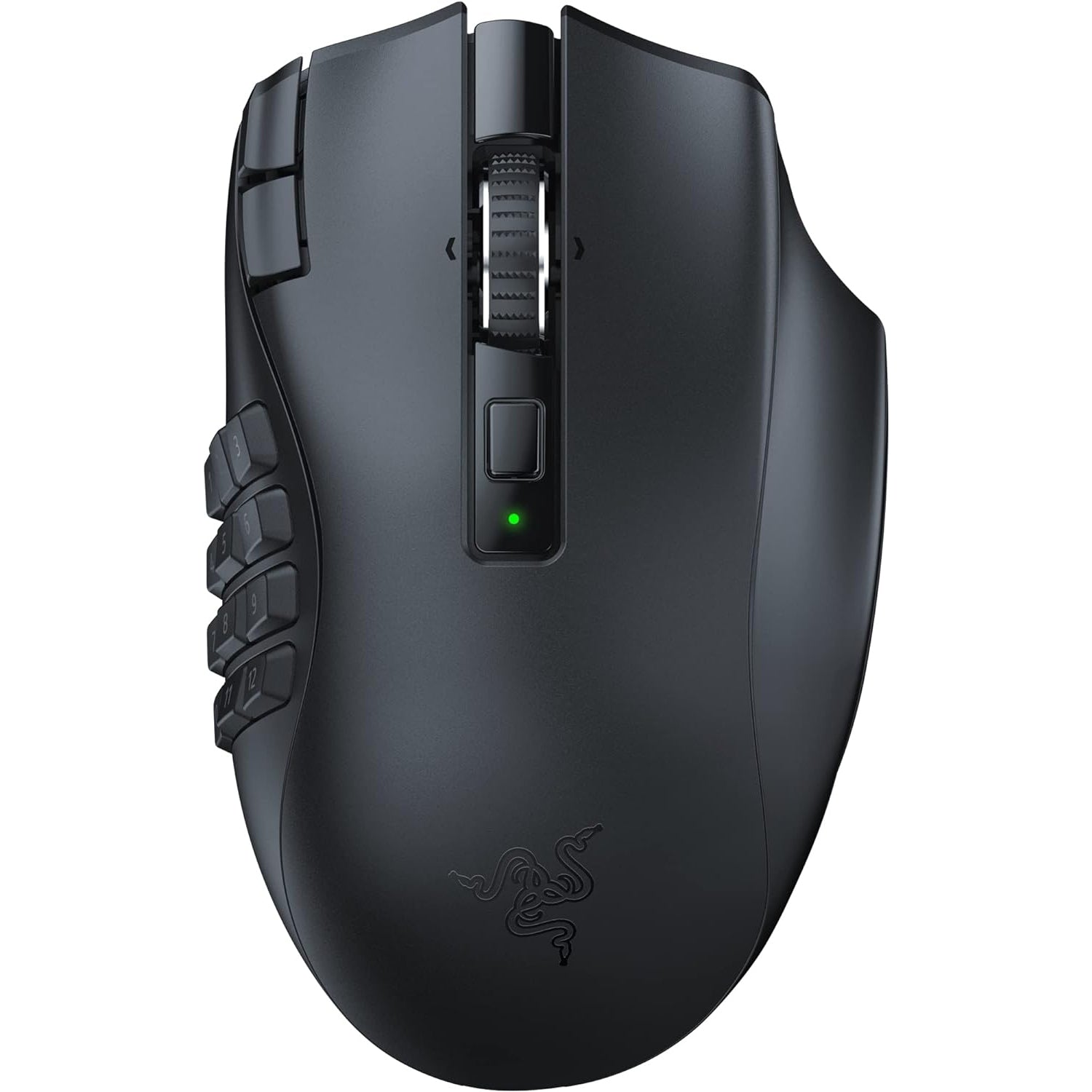 Razer Gaming Mouse Wireless MMO Naga V2 Hyperspeed 19 Buttons 30000Dpi Bluetooth – Black Gaming Mouse