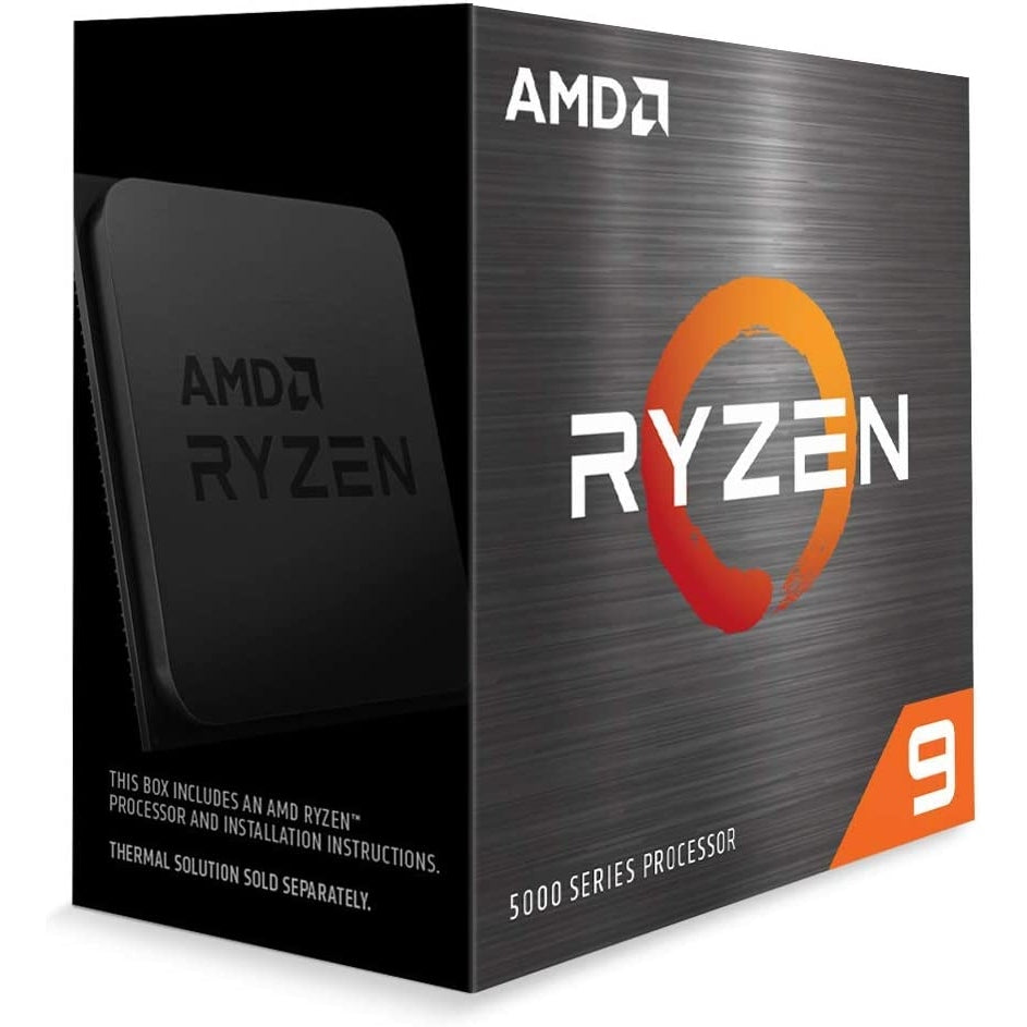 AMD CPU Ryzen 9 5900X Without Cooler CPUs