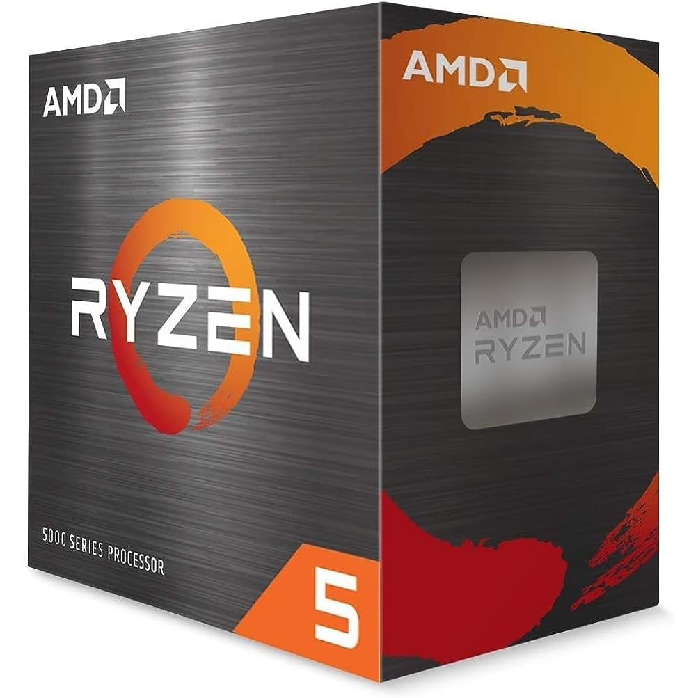 AMD Ryzen 5 5600X 6-core, 12-Thread Unlocked Desktop Processor with Wraith Stealth Cooler CPUs