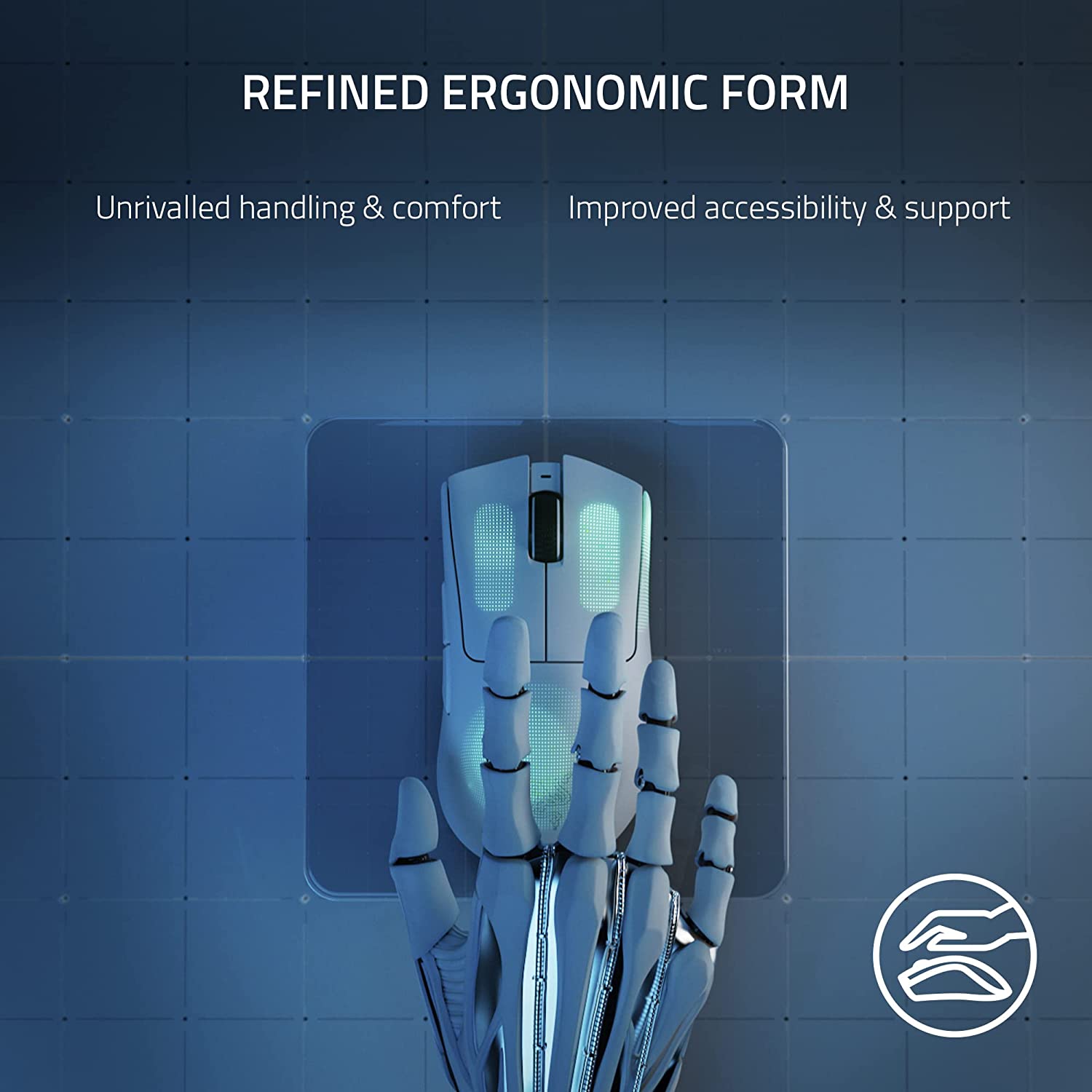 Razer Gaming Mouse Wireless DeathAdder V3 Pro Ultra-Lightweight Ergonomic Esports, Focus Pro 30000dpi Or Wired USB C Speedflex Cable Gaming Mouse