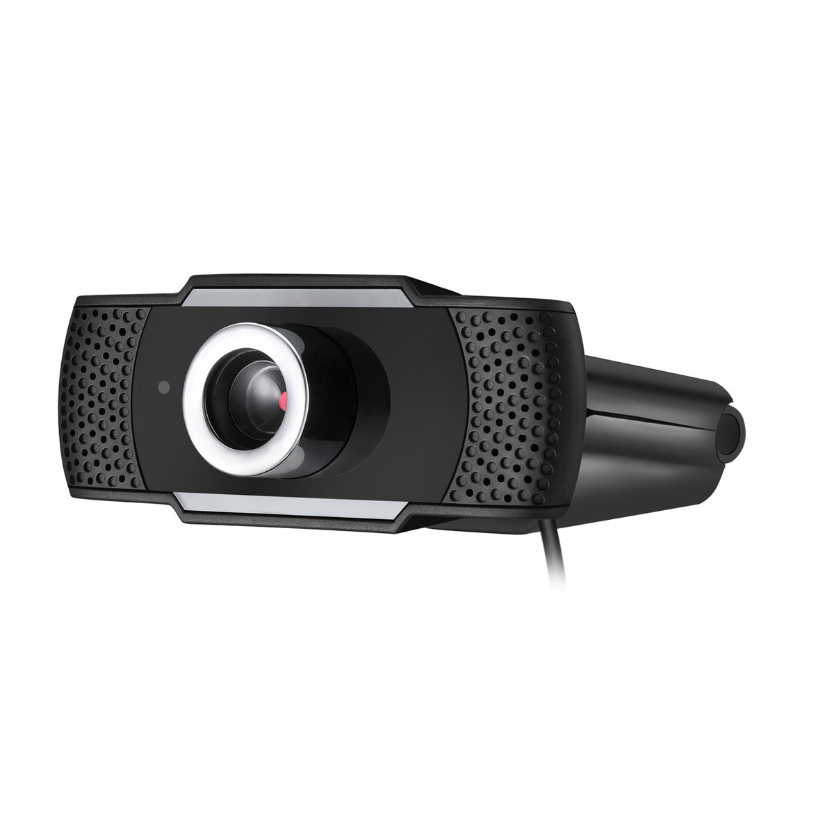 Side view of Adesso CyberTrack H4 and clip