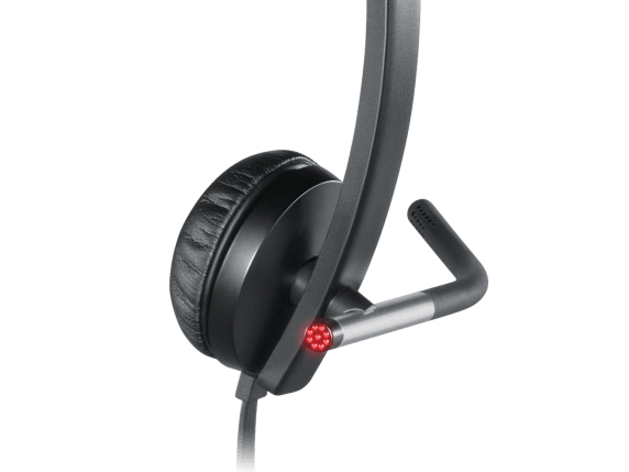 Logitech H650e Mono black USB-A headset gallery h650e-gallery-04.png
