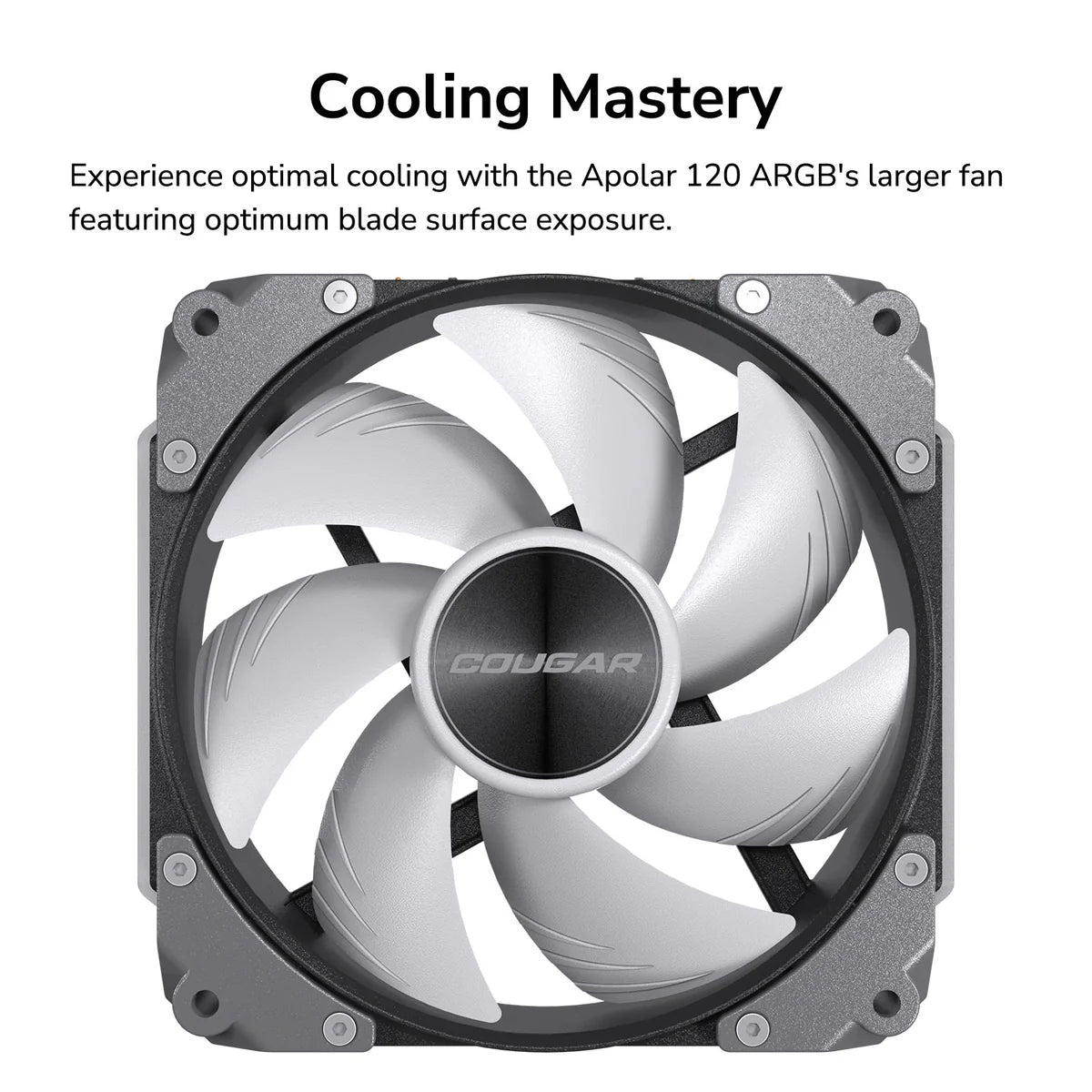 Cougar Apolar 120 PC Cooling Fan PC Fans & Cooling