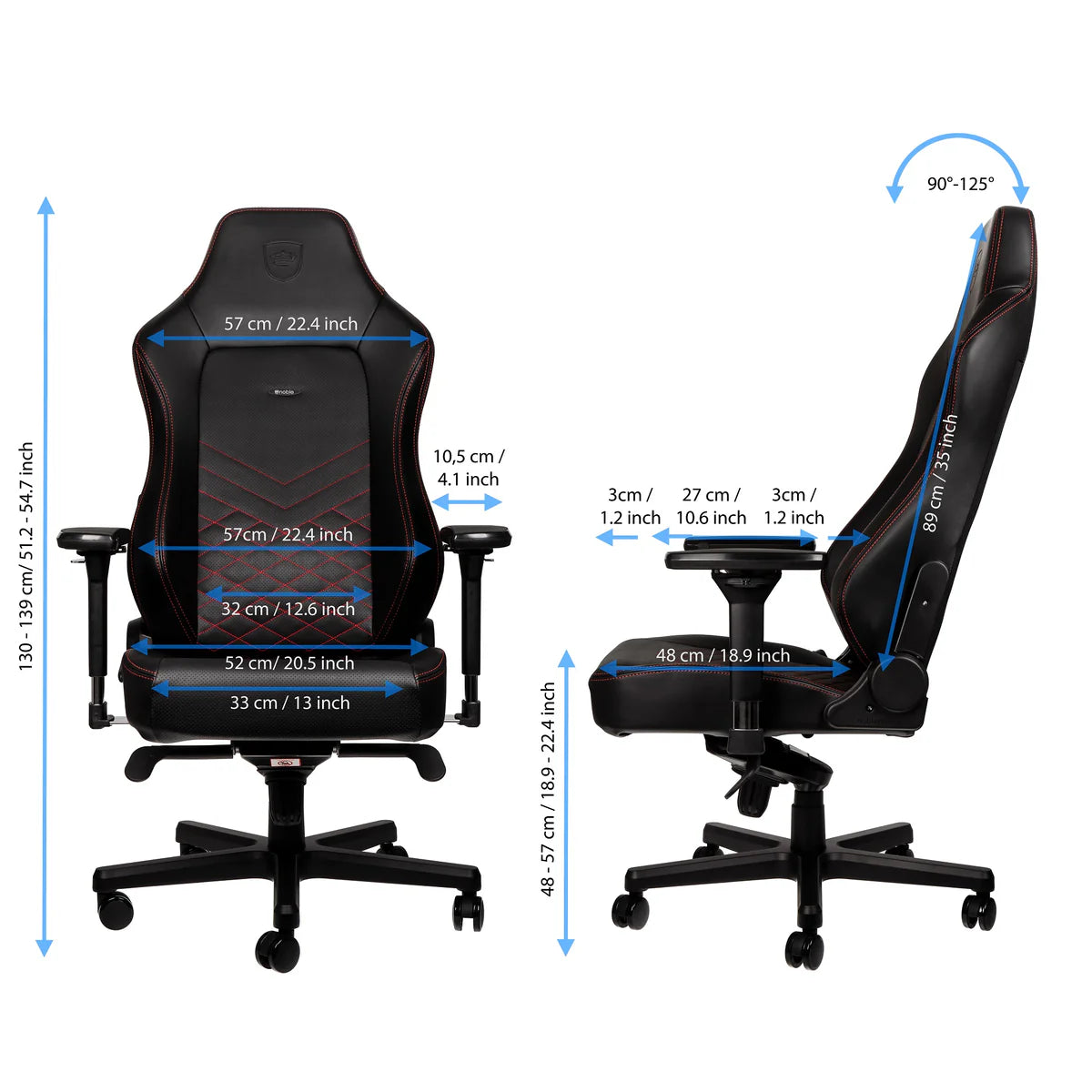 Noblechairs Hero Gaming Chair Gaming Chairs