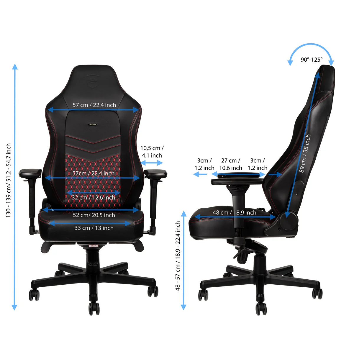 Noblechairs Hero Gaming Chair Gaming Chairs