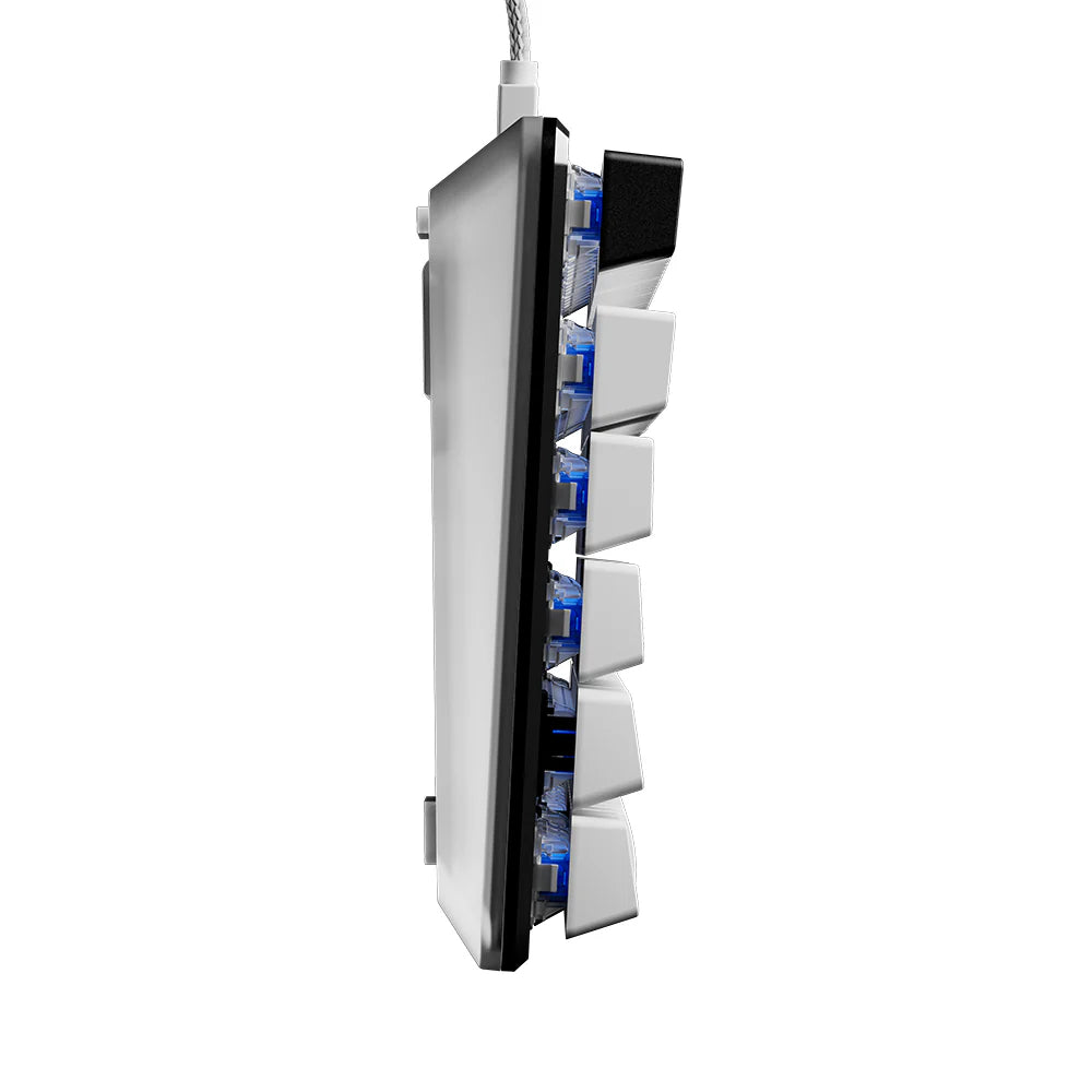 Pulsar PCMK Hall Effect Mechanical Keyboard TKL White Gateron x Pulsar Magnetic Keyboards