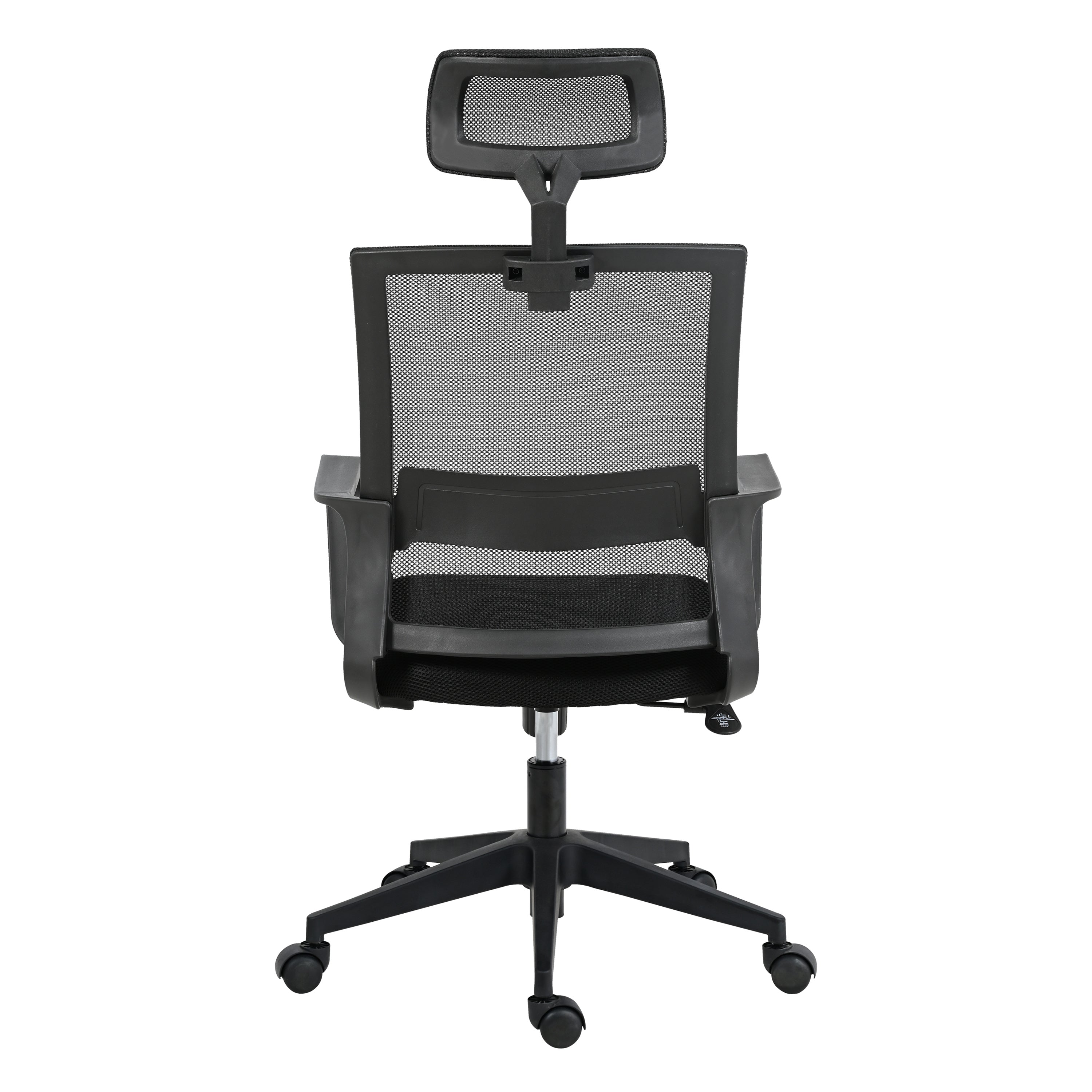Techni Mobili Ergonomic Office Chair with Lumbar Support and Adjustable Headrest Office Chairs