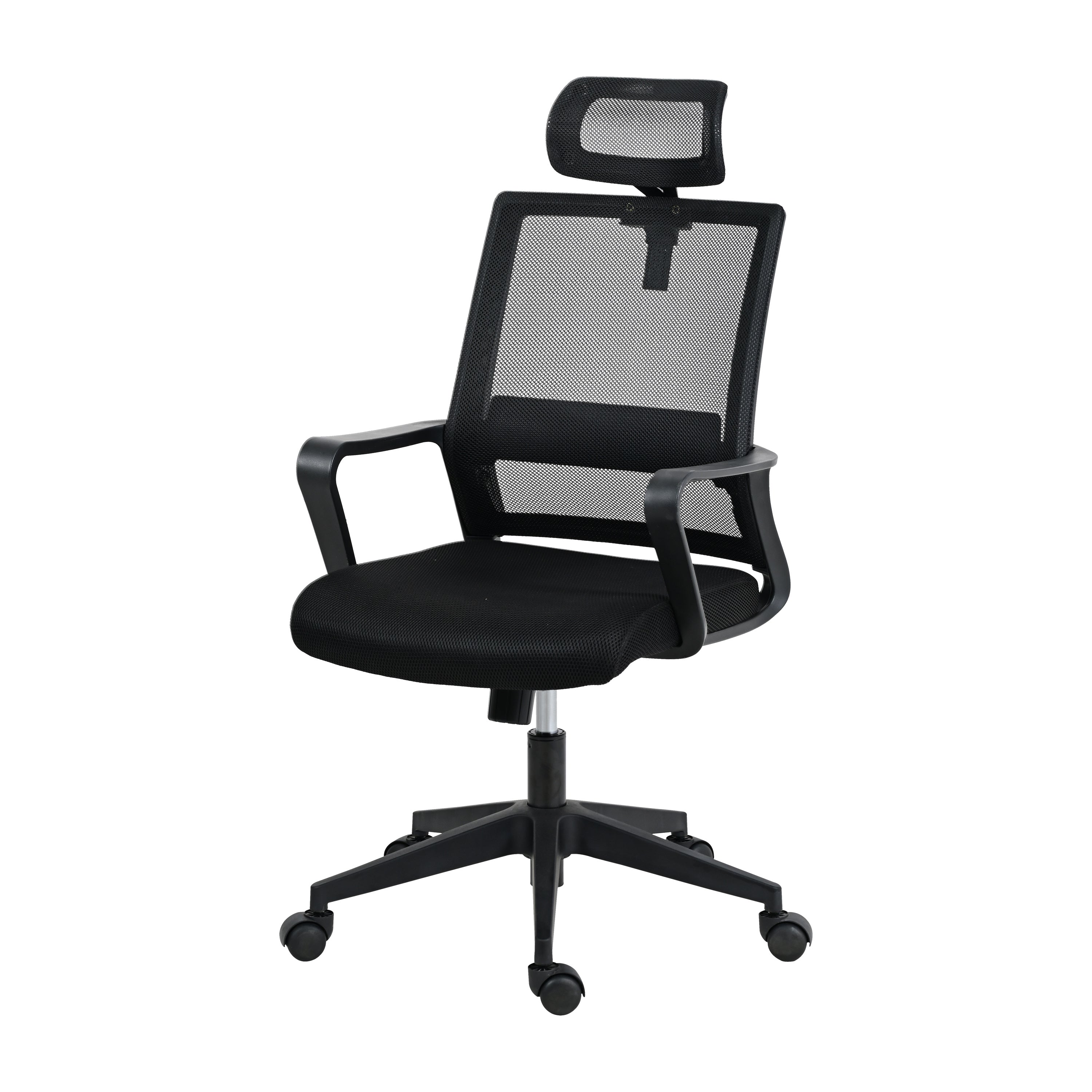Techni Mobili Ergonomic Office Chair with Lumbar Support and Adjustable Headrest Office Chairs