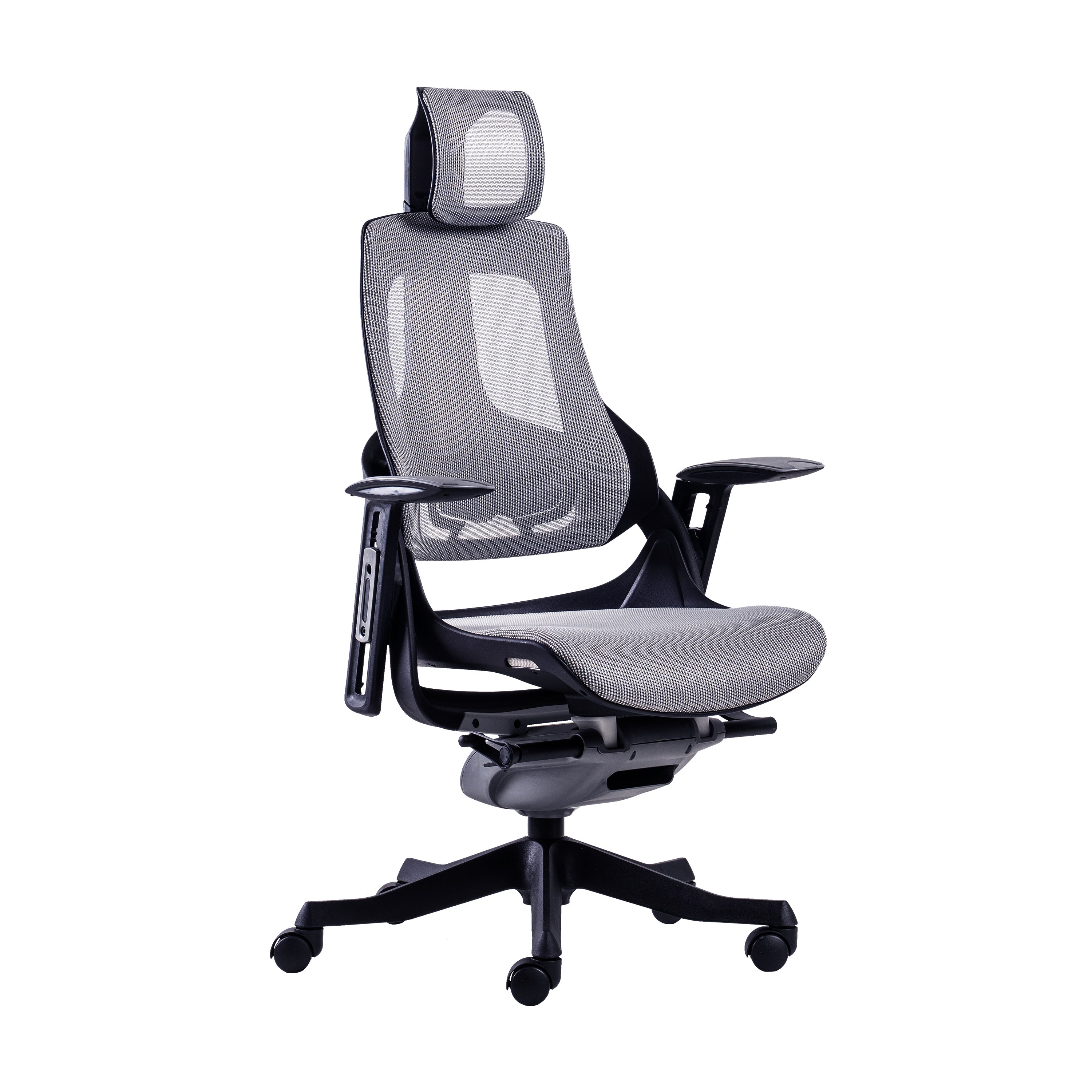 Techni Mobili LUX Ergonomic Executive Chair, Grey Office Chairs