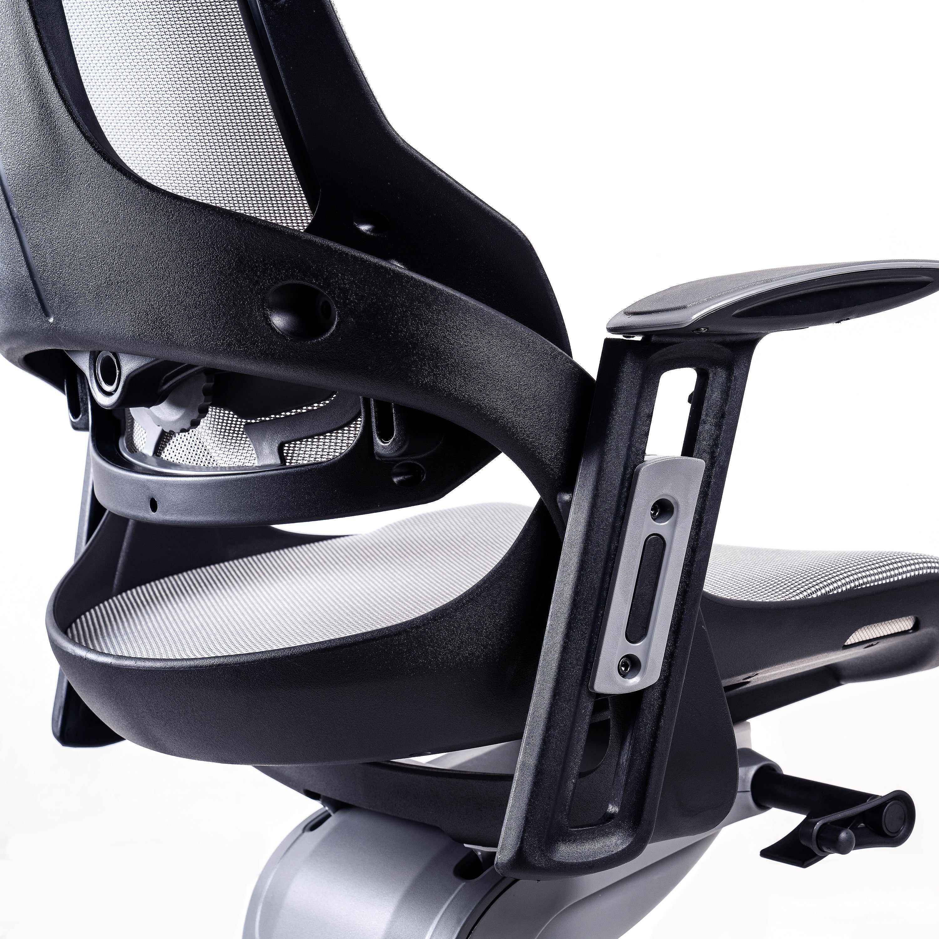Techni Mobili LUX Ergonomic Executive Chair, Grey Office Chairs