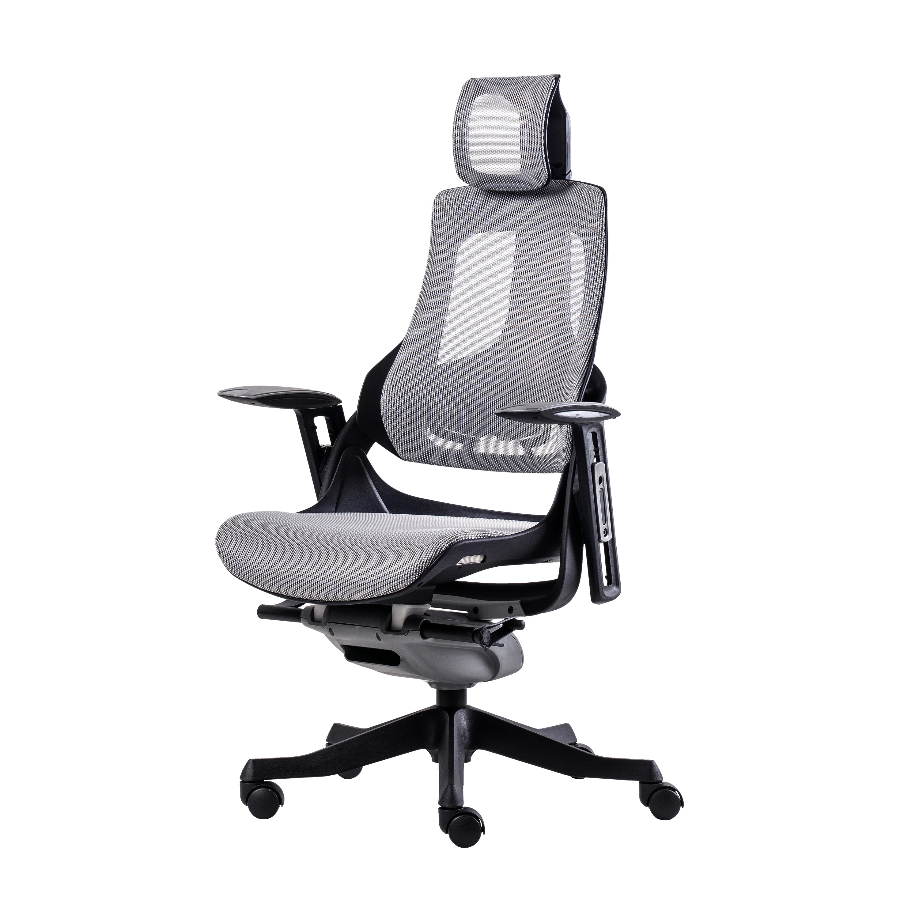 Techni Mobili LUX Ergonomic Executive Chair, Grey Office Chairs
