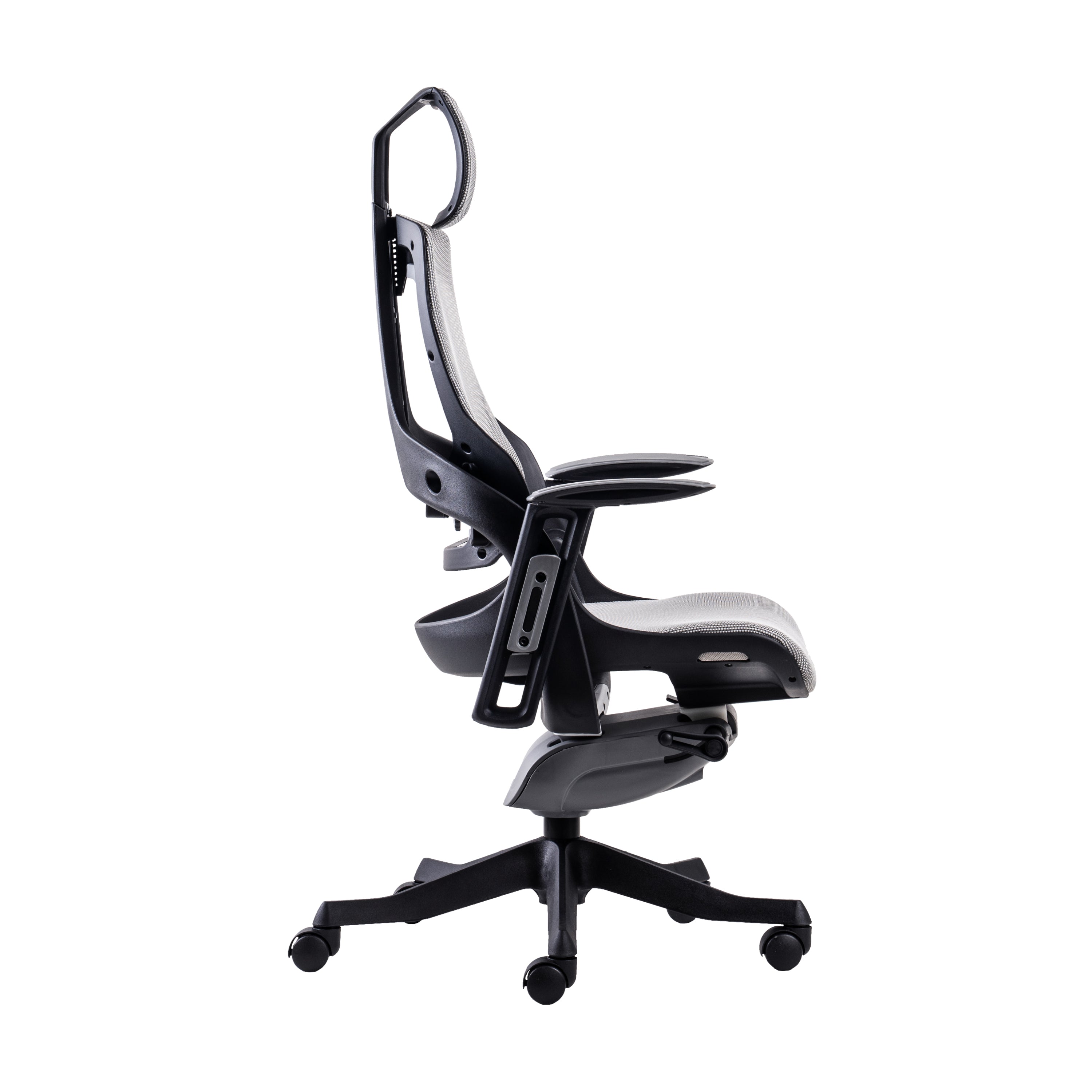Techni Mobili LUX Ergonomic Executive Chair, Grey Office Chairs