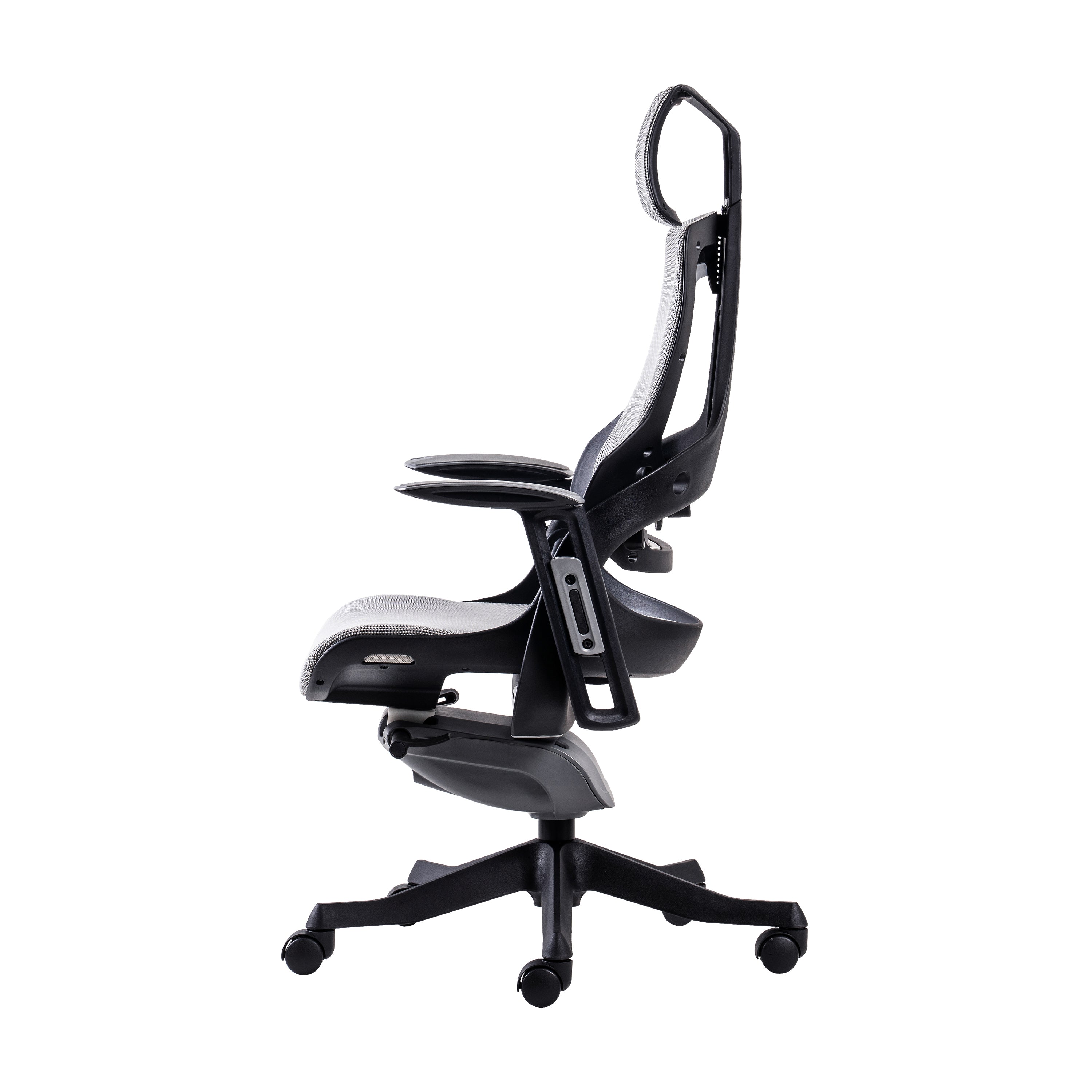 Techni Mobili LUX Ergonomic Executive Chair, Grey Office Chairs