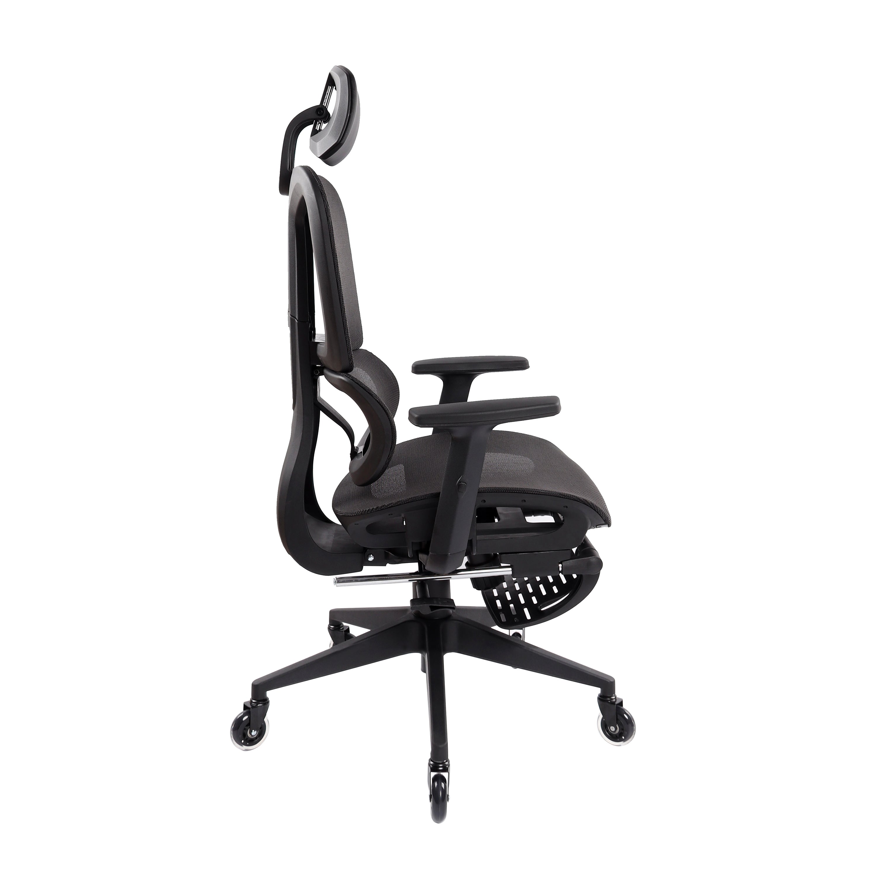 Techni Mobili Ultimate Reclining Ergonomic Mesh Office Chair with Lumbar Support and Footrest Office Chairs
