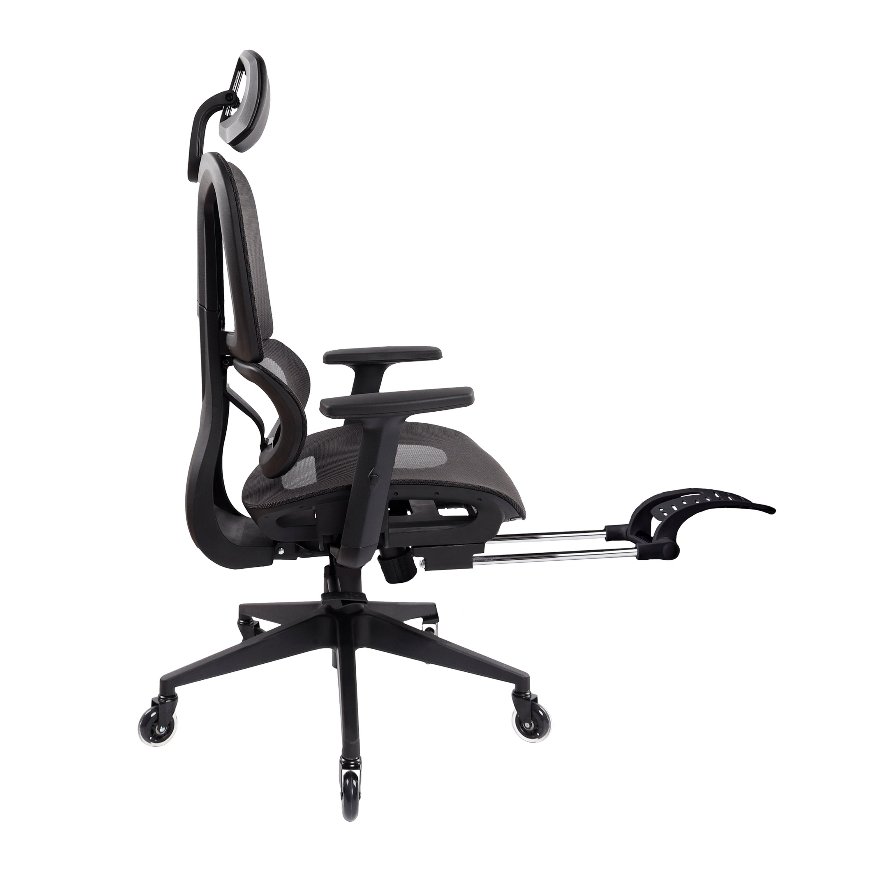 Techni Mobili Ultimate Reclining Ergonomic Mesh Office Chair with Lumbar Support and Footrest Office Chairs