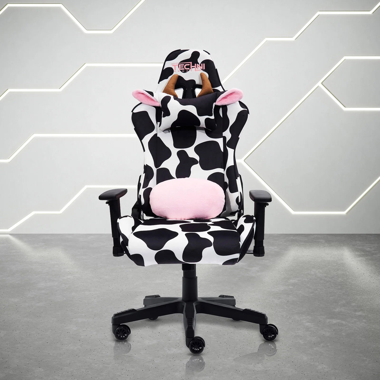 Techni Sport Cow Series Gaming Chair Ergonomic Gaming Chairs