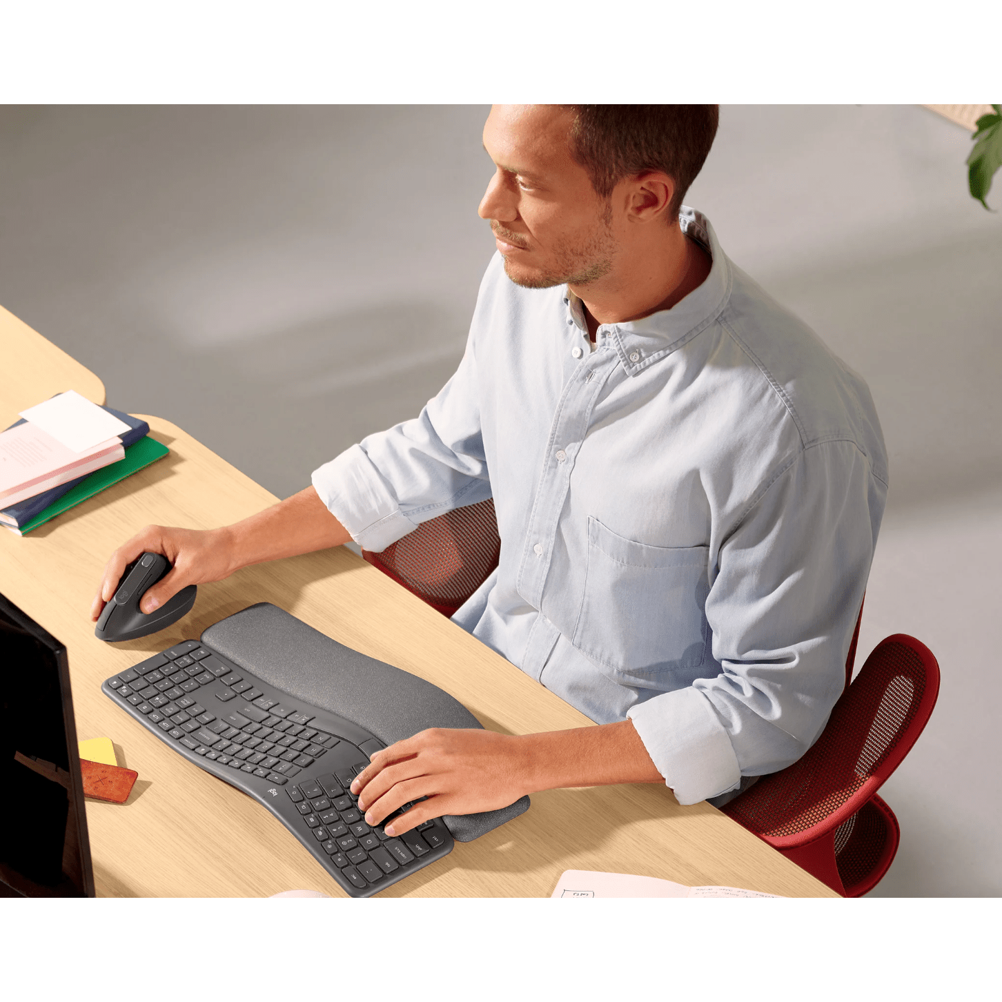 Logitech Ergonomic K860 Keyboard Keyboards