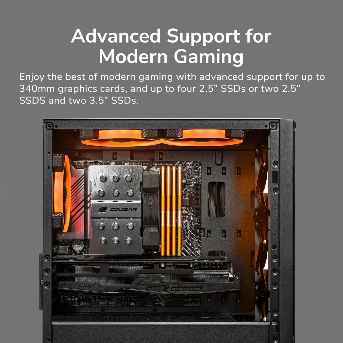 Cougar Uniface RGB PC Case PC Cases