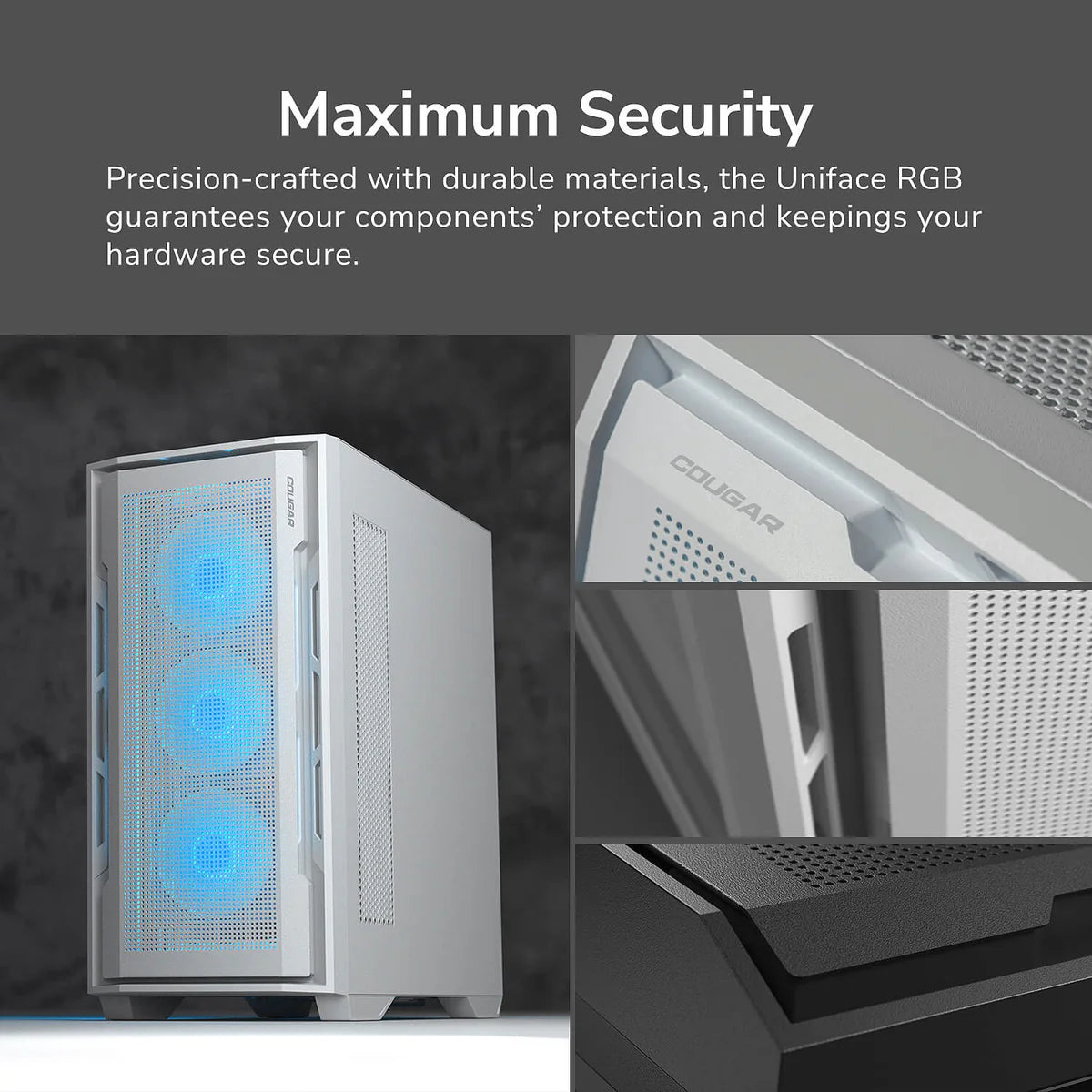 Cougar Uniface RGB PC Case PC Cases
