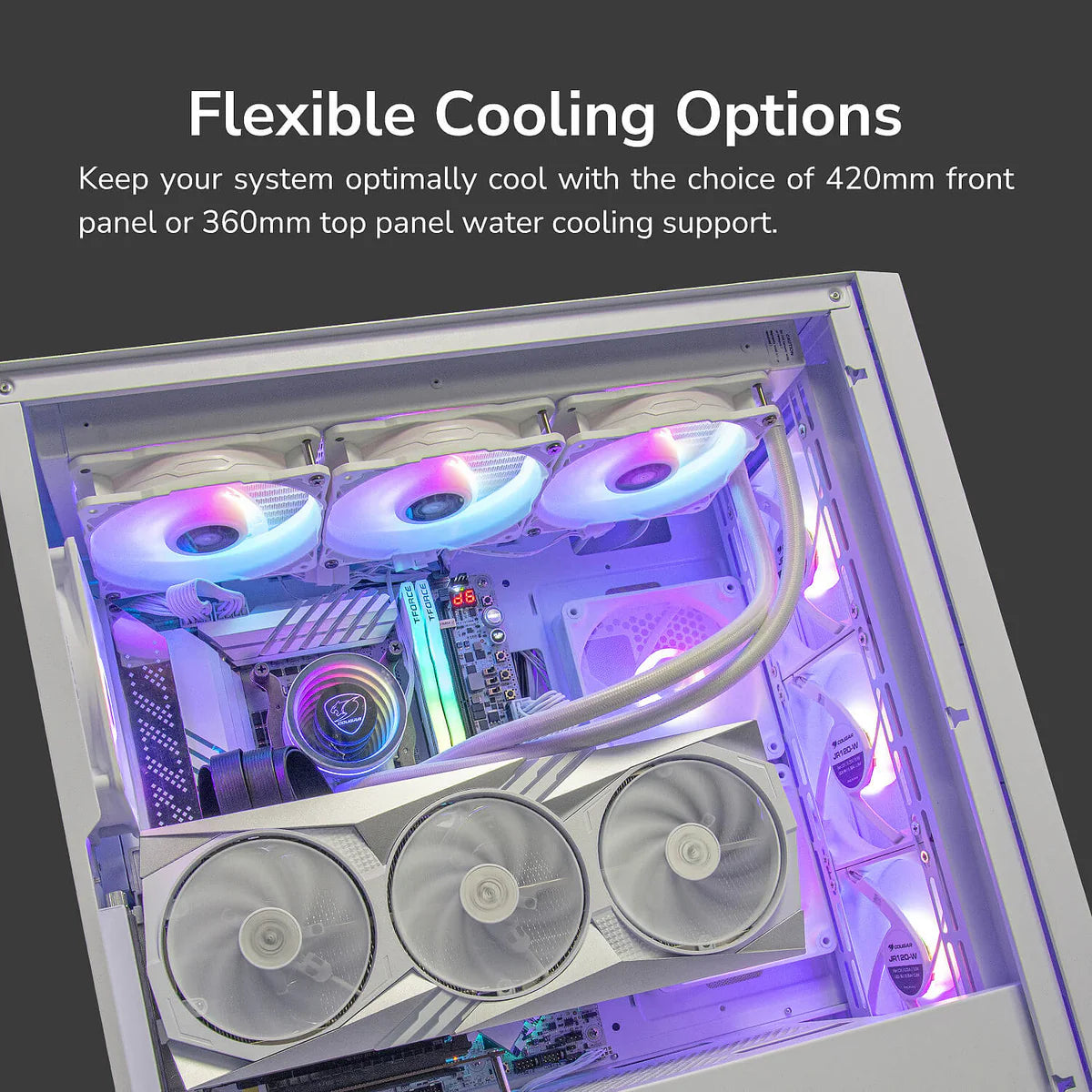 Cougar Uniface RGB PC Case PC Cases