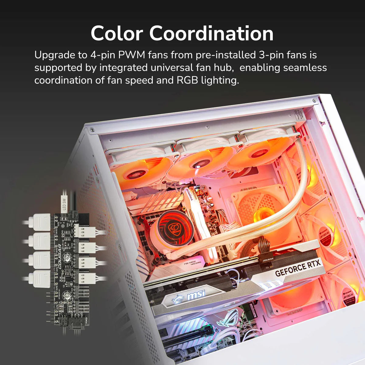 Cougar Uniface RGB PC Case PC Cases