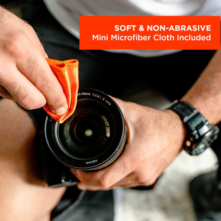 Whoosh! Screen Shine 80 ML + Mini Cloth Non-Toxic Alcohol & Ammonia Free Formula Cleaners