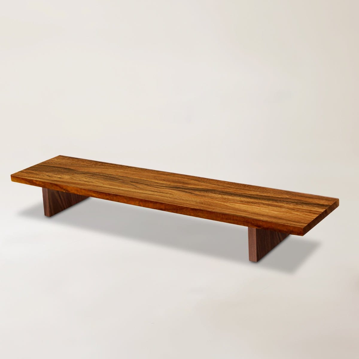 EFFYDESK desk shelf in walnut finish