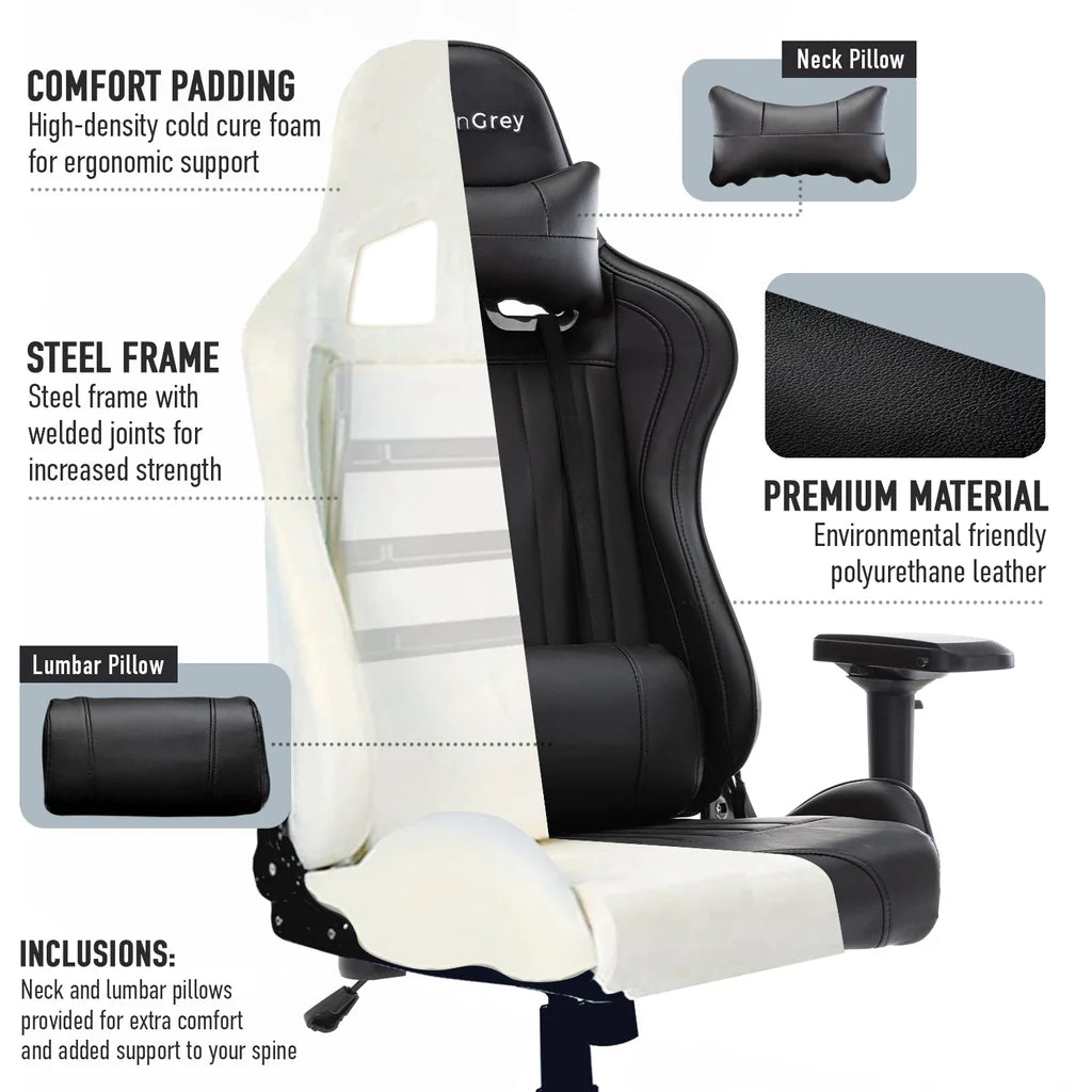 MotionGrey - Motion Enforcer Ergonomic Office Chair Office Chairs